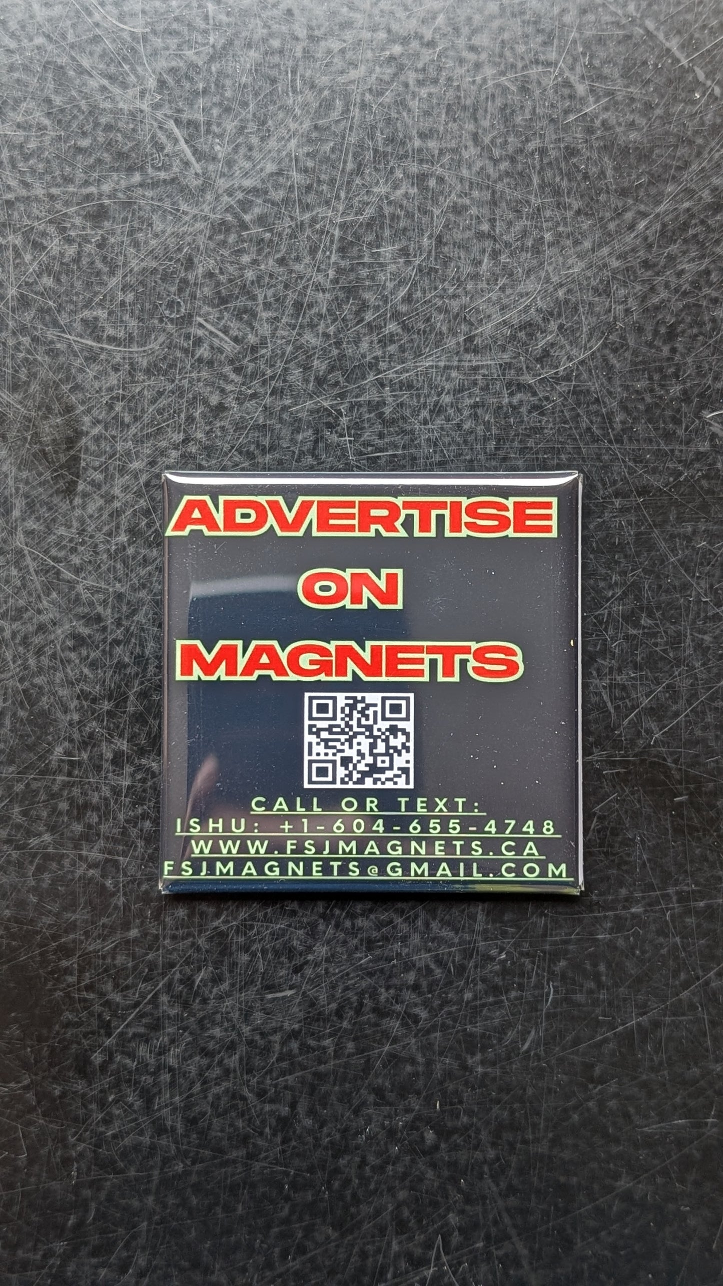 Advertisement Magnets