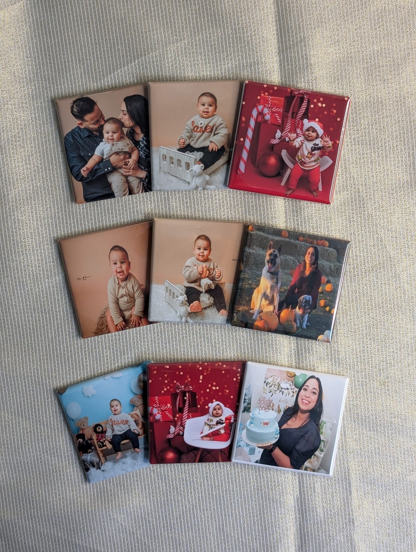 2x2 Square Photo Magnets