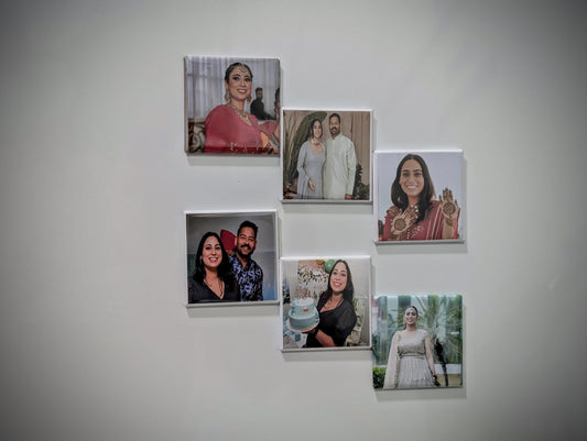 2x2 Square Photo Magnets